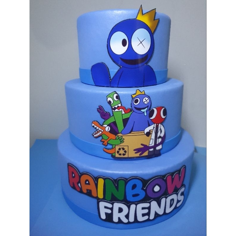 Bolo Fake Rainbow Friends