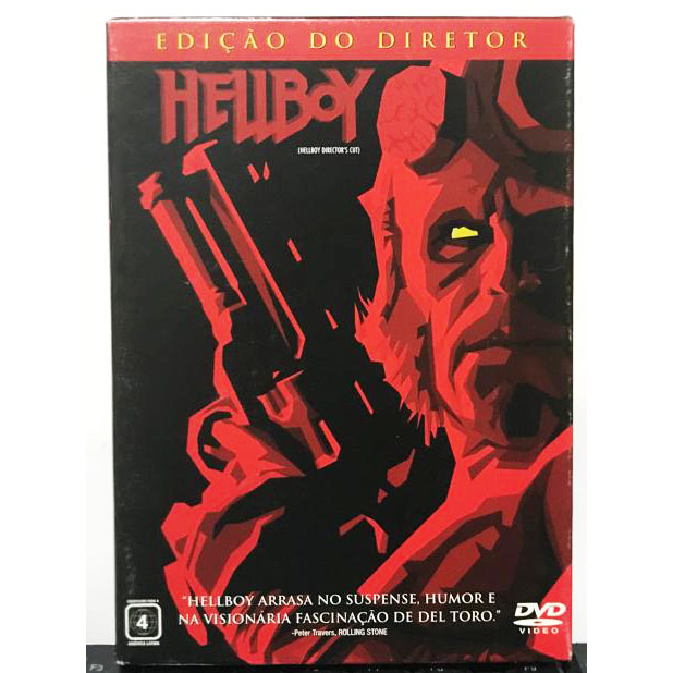 DVD HELLBOY - Edição do Diretor. DUPLO.  ITEM SEMINOVO.