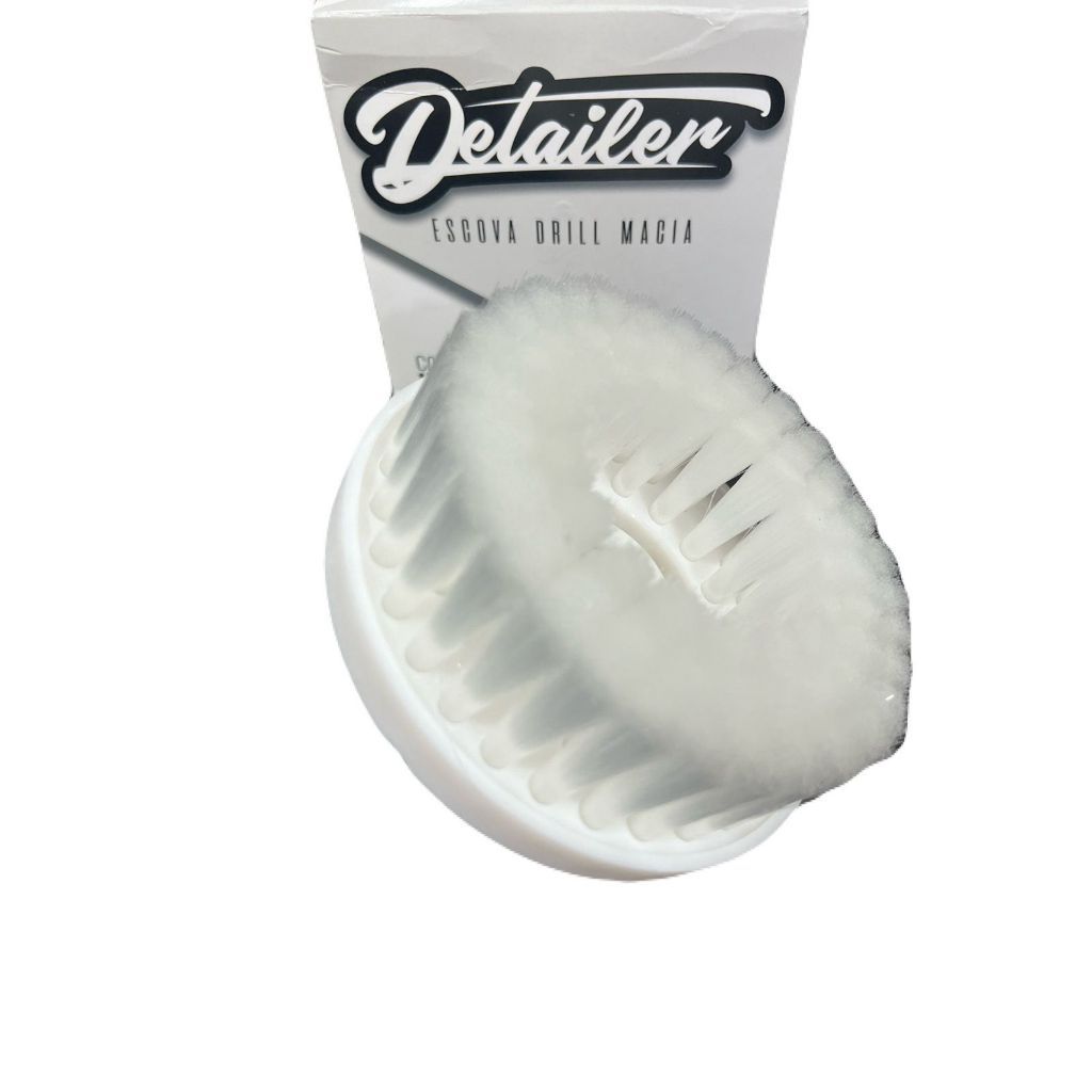 Escova Drill Macia Cerdas Macia M14 + Adaptador Furadeira