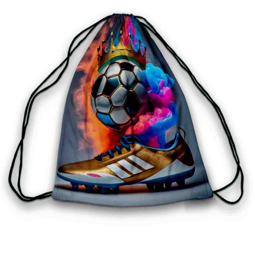 Mochilinha Futebol Bola de Ouro  (ENVIO RÁPIDO) -Sacolinha Lembrancinha Aniversário Festa Infantil em Oferta na Shopee