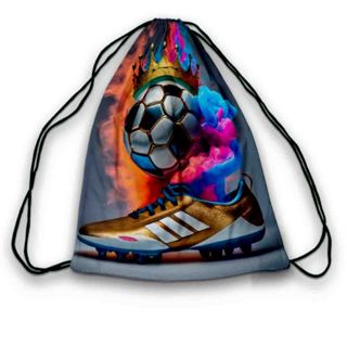 Mochilinha Futebol Bola de Ouro  (ENVIO RÁPIDO) -Sacolinha Lembrancinha Aniversário Festa Infantil em Oferta na Shopee