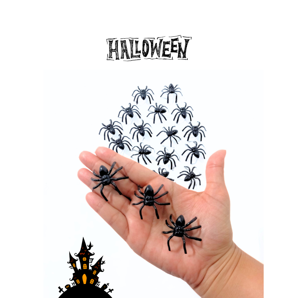 KIT 5 Dentadura Vampiro + 5 Aranha De Brinquedo Falsa Para Halloween Lembrancinha Aniversario Prenda em Oferta na Shopee