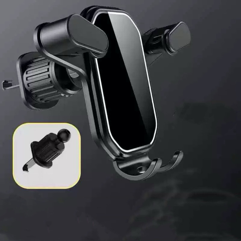 Suporte Veicular Carro Para Celular 360 ° Giratório Universal Multifuncional Ventilacao Ar JE-12