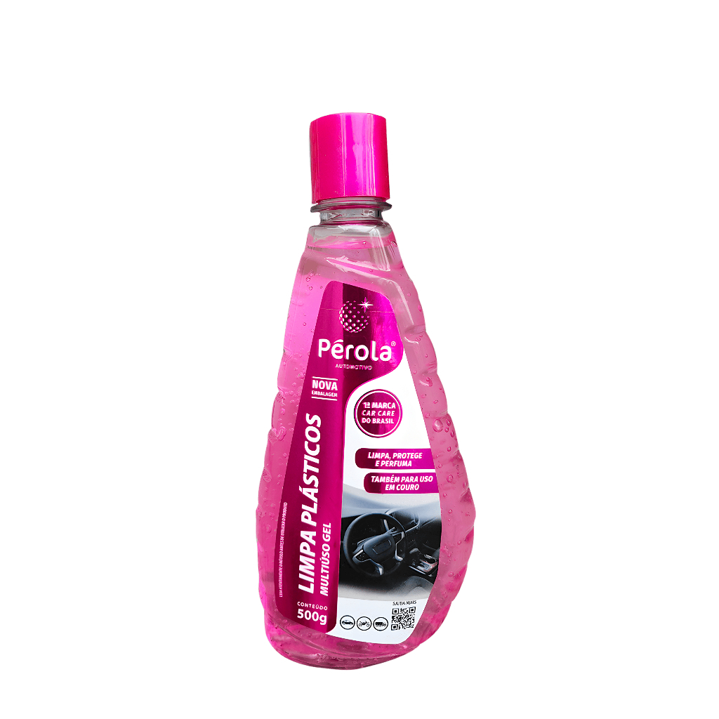 Limpa Plasticos Gel Multiuso Perola 500ml 060601 em Oferta na Shopee