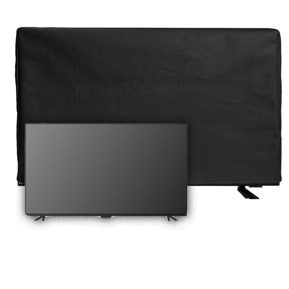 Capa de proteção para Tv Lcd ou Led 55 Polegadas Preta e Impermeável a prova dagua