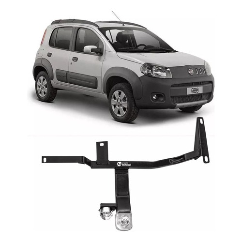 Engate Reboque Carretinha Homologado 500 Kg Uno Way/Vivace 11/21 (EXCETO SPORTING)   1° Linha Top