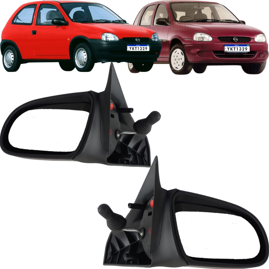 Par Retrovisor Retrovex Corsa, Classic, Sedan, SW e Picape