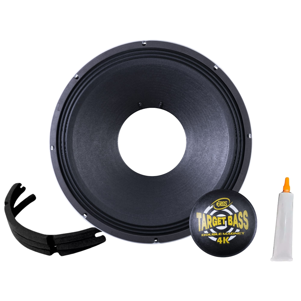 Kit Reparo Original Alto Falante Eros E 18 Target Bass 4K 18 Polegadas 2000W RMS 4 Ohms em Oferta na Shopee
