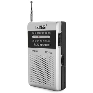 Radio de Bolso Am Fm Portatil Retro Pilha Vintage Antigo Auxiliar P2 LE-650 em Oferta na Shopee