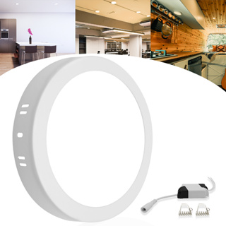 Painel Plafon De Led 12w Teto Sobrepor Redondo Luz em Oferta na Shopee