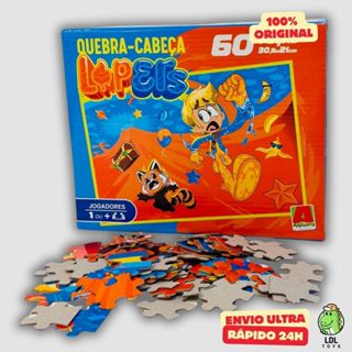 Quebra-Cabeça Lopers Gamer Influenciador Youtuber 60 Peças Algazarra Quebra Cabeça em Oferta na Shopee