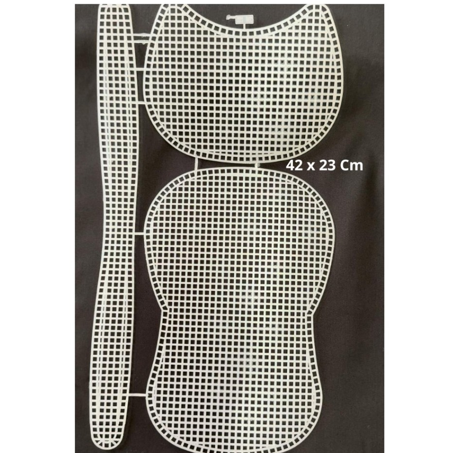 Tela Para Estrutura Bolsas e Artesanatos  42 x 23 Cm- Und