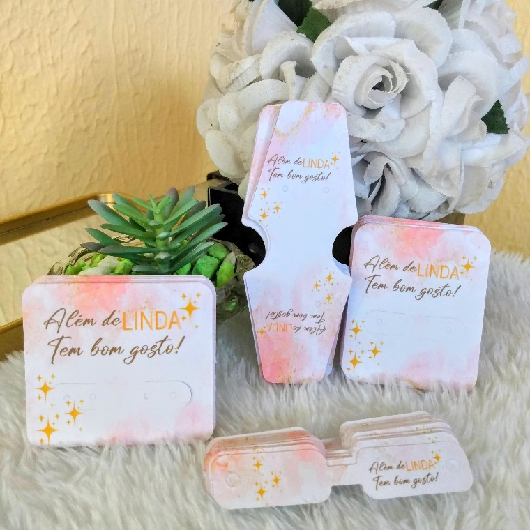 Kit com 50 Tags Pronta Entrega ( NÃO SÃO PERSONALIZADAS) em Oferta na Shopee