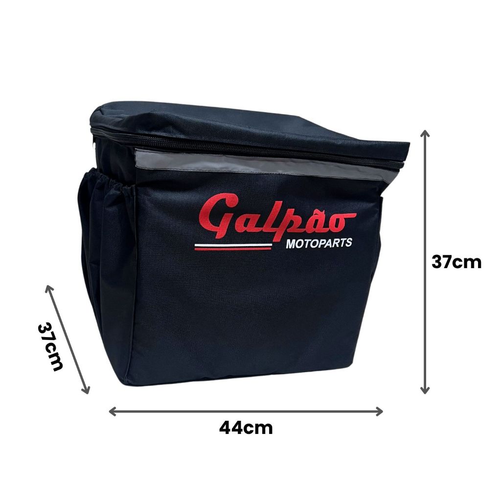 Detalhes do Isobag 90L Mochila Térmica Bolsa Motoboy Entrega Lanches Pizza