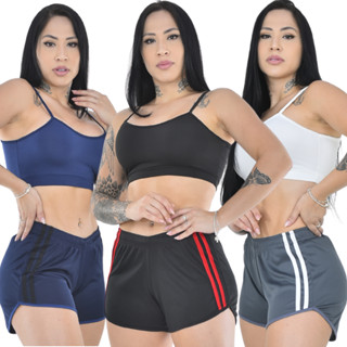 Short Feminino Dry Fitness para Academia e Esporte Atleta Pro em Oferta na Shopee