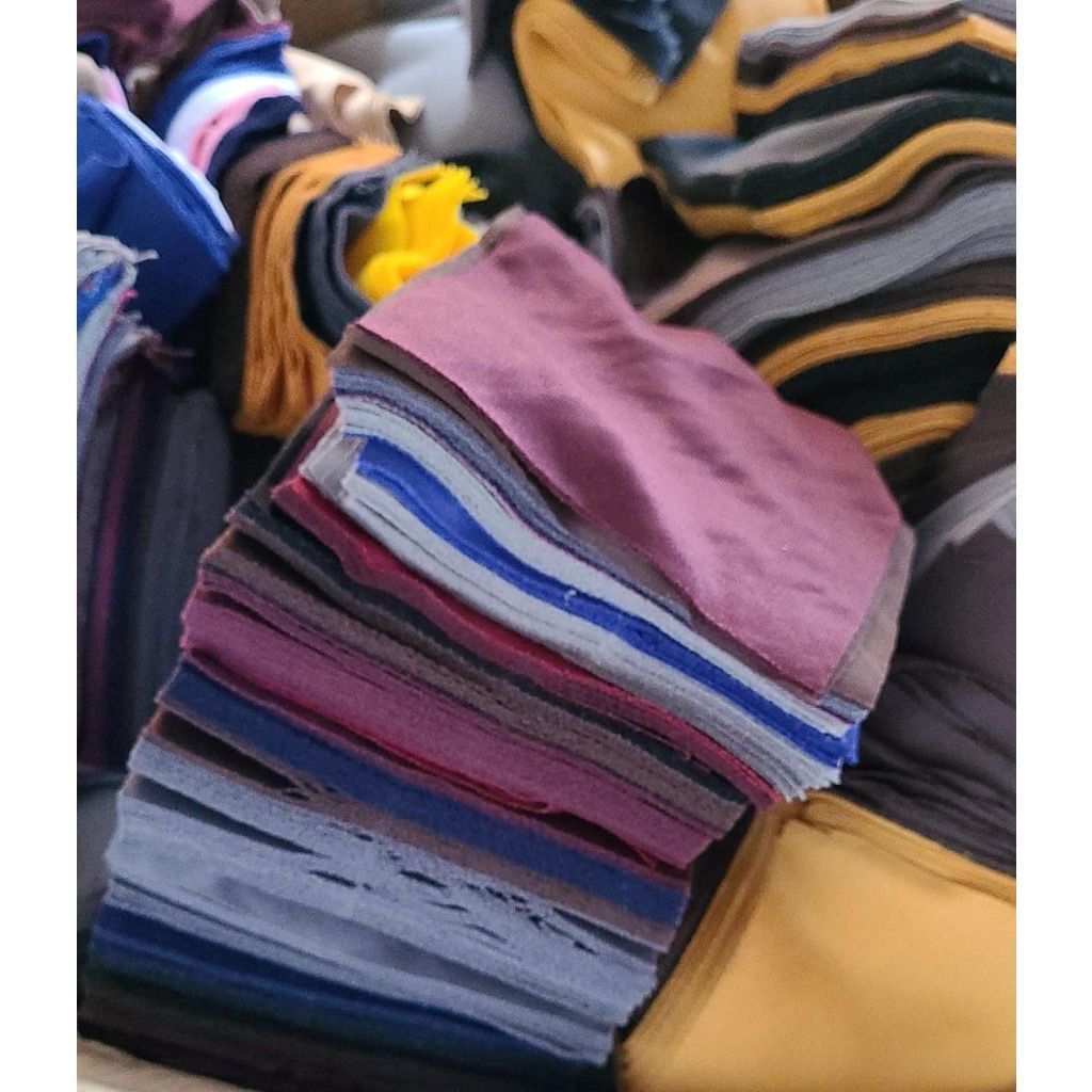 3 kg De Retalhos Para Artesanatos Tapetes De Malha Frufru em Oferta na Shopee