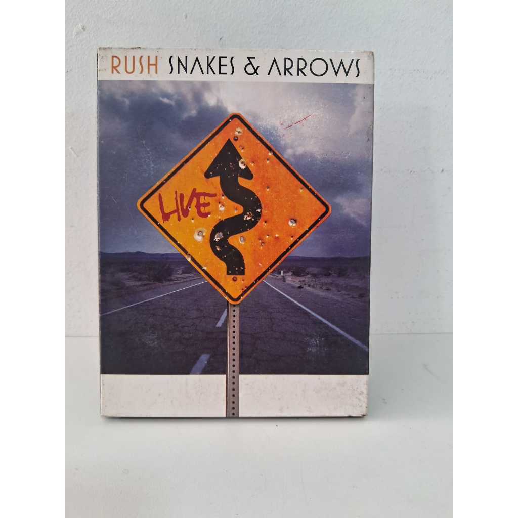 DVD Rush - Snakes & Arrows (DVD Triplo Digipack)