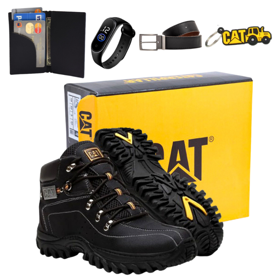 Botina Bota Coturno Otimizado - Pronta Entrega. Trilha  Masculino