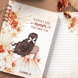 Caderno de Anotações Versículos estudo biblico orações versiculo em Oferta na Shopee