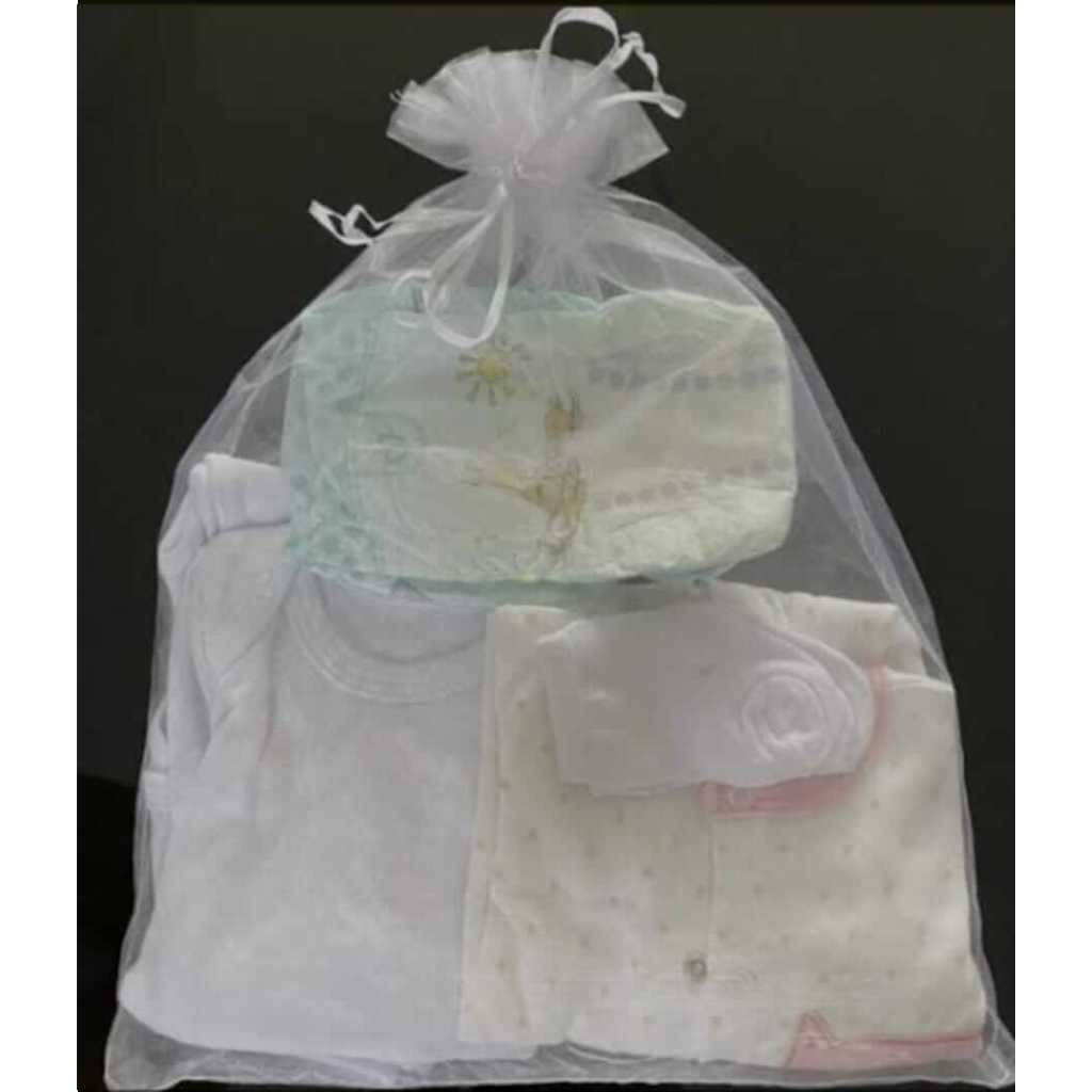 Saco de Organza 20x30 - 40 Unidades Lembrancinhas Cha de Bebe Maternidade