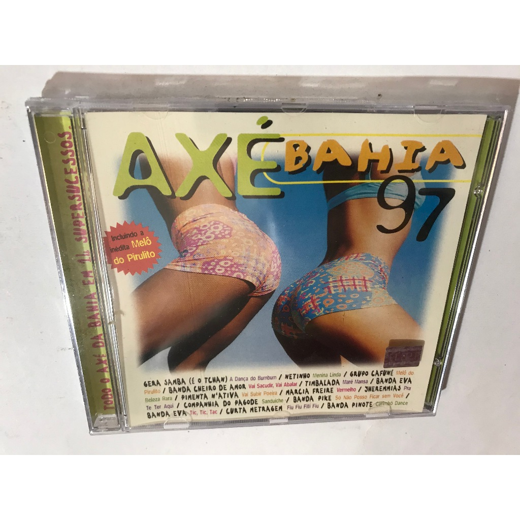 Axé Bahia 97 - Vários Artistas Cd Novo & Lacrado De Fabrica (P/ Colecionador)