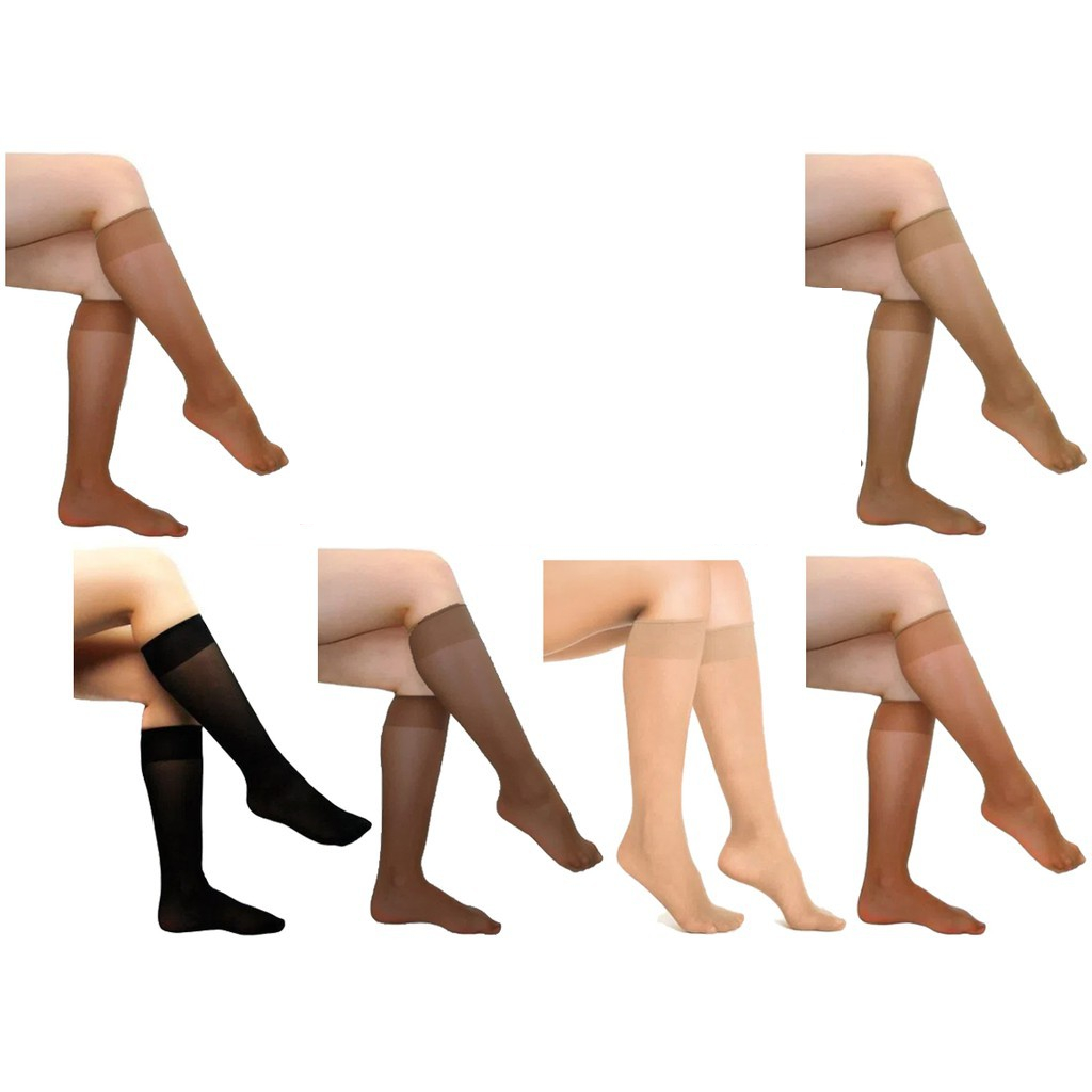 Kit C/6 Pares de Meias 3/4 Fio 20 Trifil 6106 em Oferta na Shopee