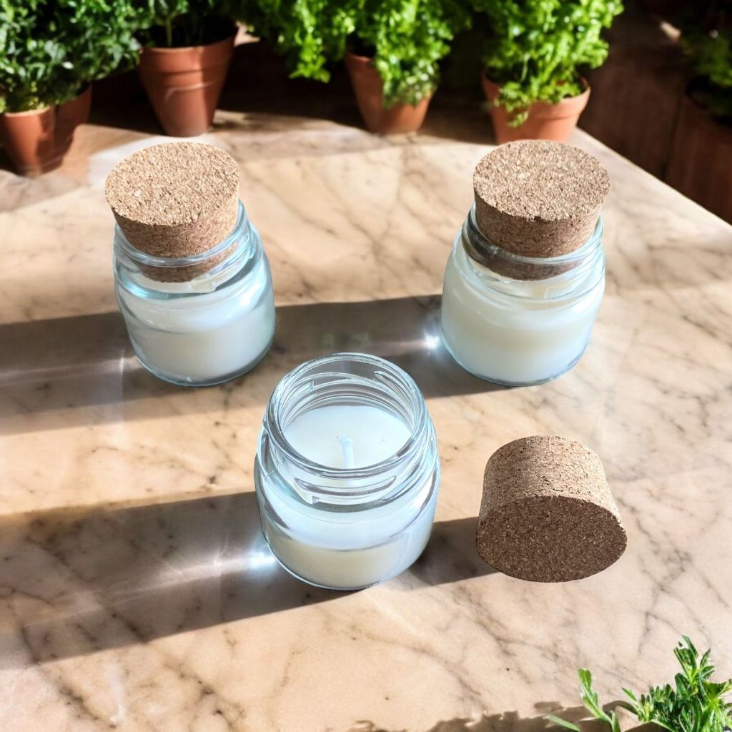 25 mini velas prontas vegana sem personalização - casamentos, batizados, aniversários