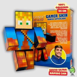 Boneco Articulado Lopers 25cm gamer Skin Algazarra em Oferta na Shopee