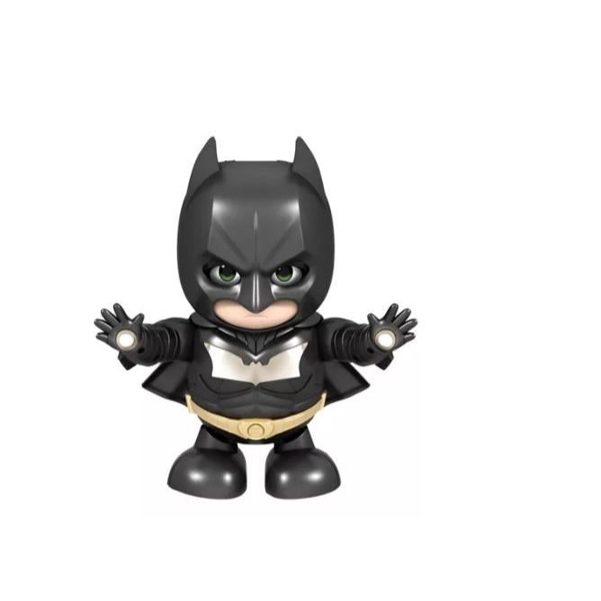 Boneco Batman Articulado Som Luz Movimento Dance Hero DC Marvel Liga da Justiça