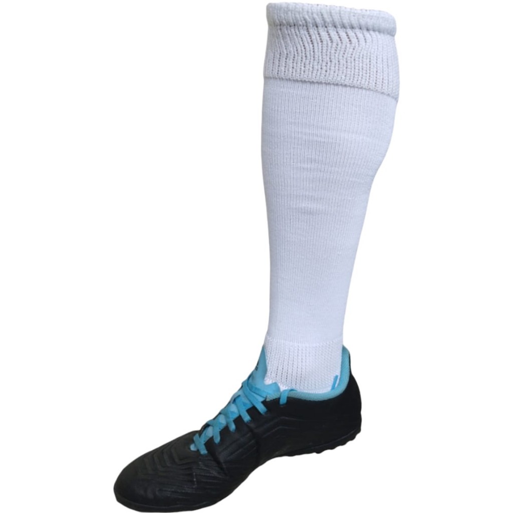 Meião de Futebol Futsal Juvenil Confortável Masculino Longo Esporte Respirável Treino 34/39