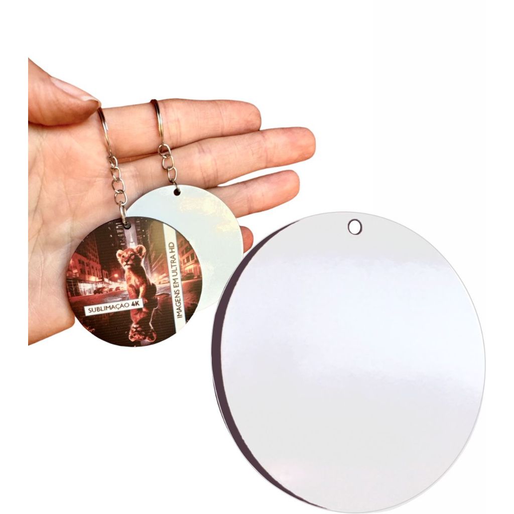 100 Chaveiros Mdf Para Sublimação Aniversários Brindes Lembrancinhas