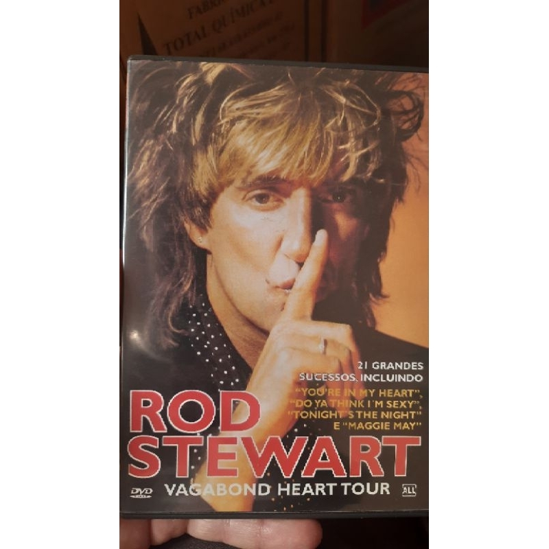 DVD Rod Stewart - Vagabond Heart Tour