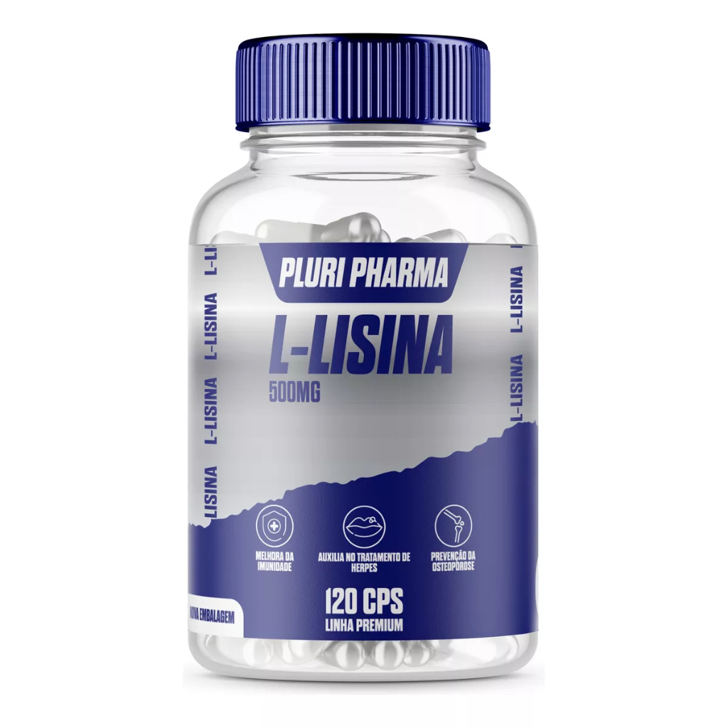 L- lisina 500mg C/120 Cápsulas em Oferta na Shopee