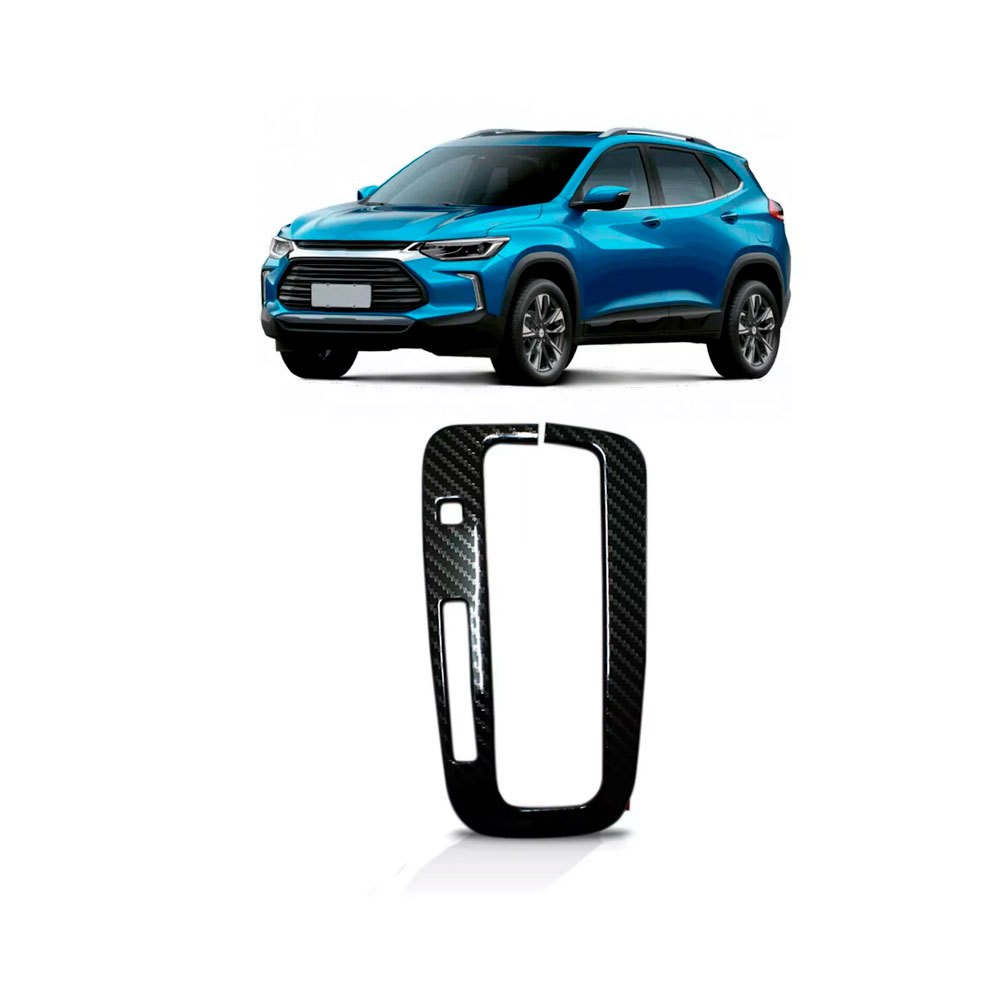 Moldura Alavanca Cambio Carbono Tracker 2022/2025 Winnparts em Oferta na Shopee