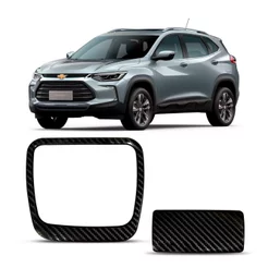 Moldura Macaneta Porta Luvas Carbono Tracker 2021/2025 Winnparts