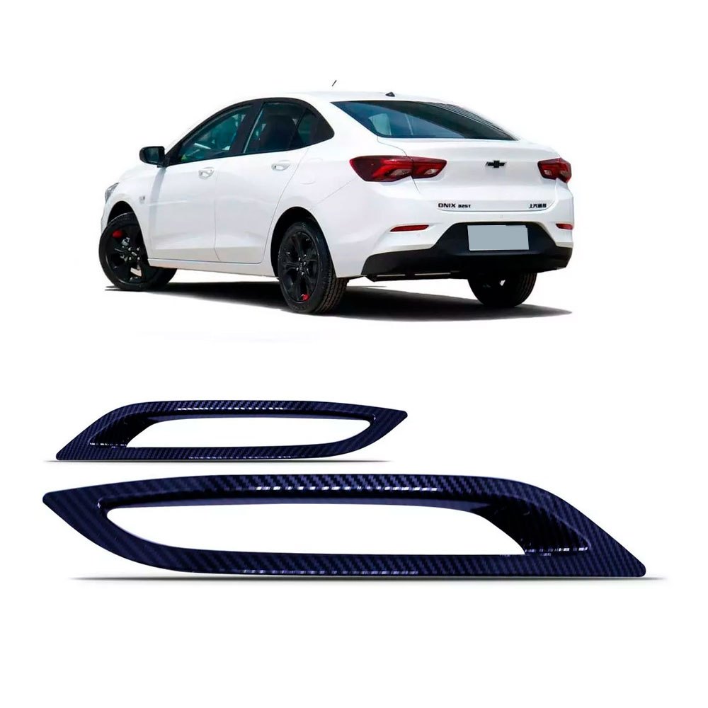 Par Moldura Do Refletor Traseiro Onix Plus Sedan Winnparts em Oferta na Shopee