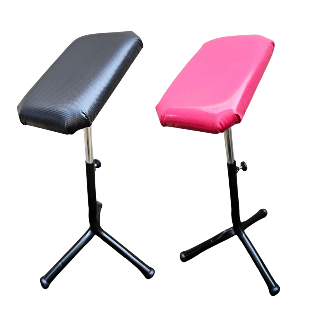 Suporte Tripé Manicure com Apoio das Pernas para Pedicure com Regulagem de Altura em Oferta na Shopee