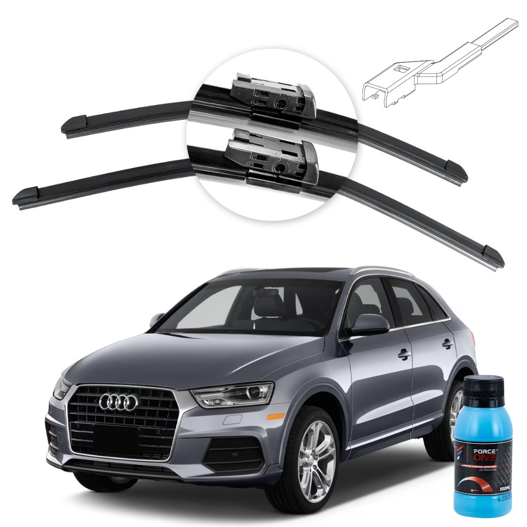 Palheta Limpador de Parabrisa Audi Q3 ano 12 a 18 Especifica em Oferta na Shopee