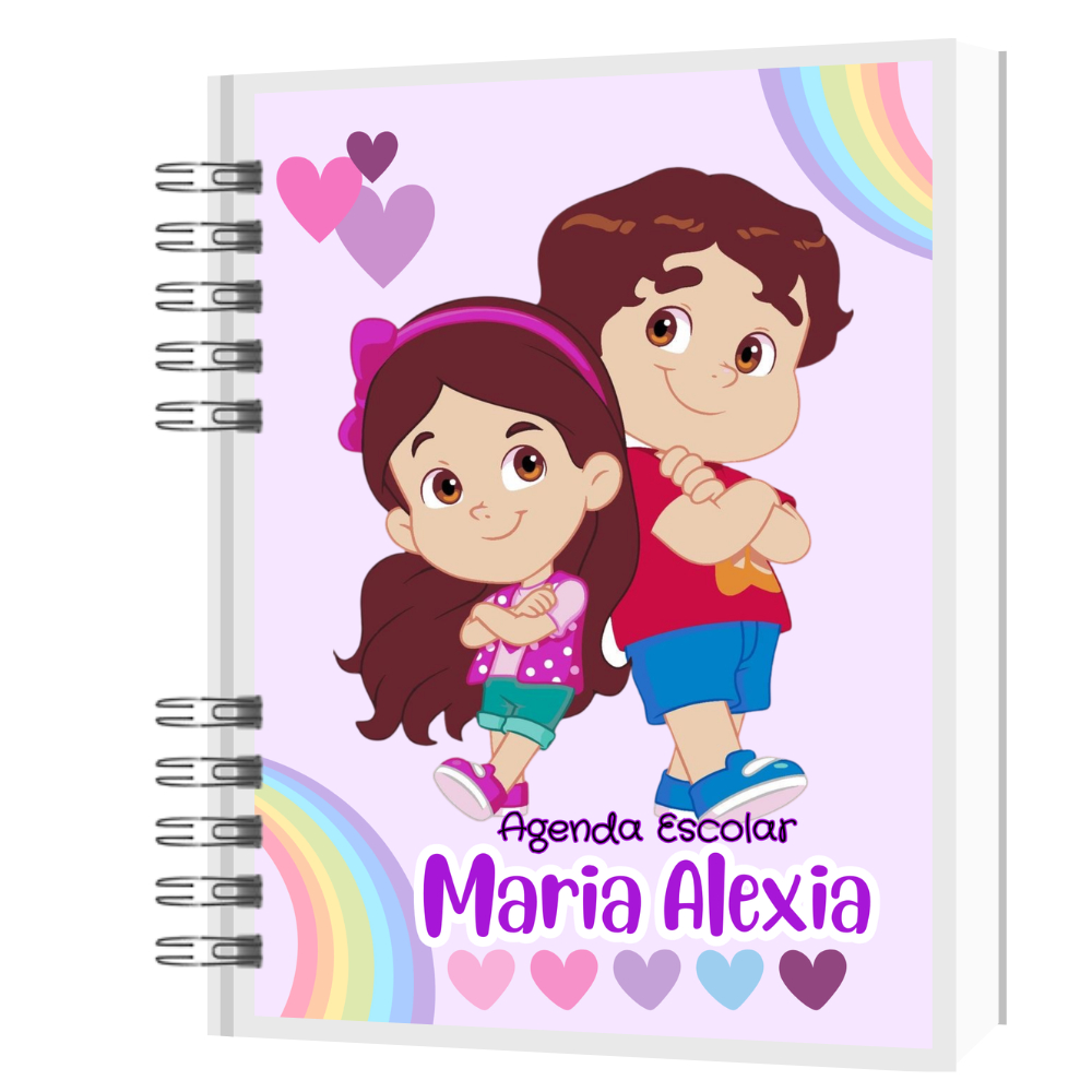 Agenda Escolar Maria Clara e Jp: Onde Comprar | BuscaProdutos