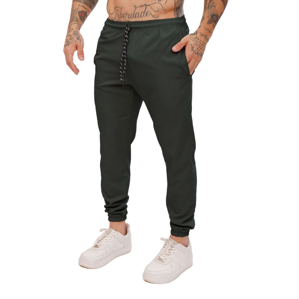 Calça Jogger Masculina Tecido com elasticidade