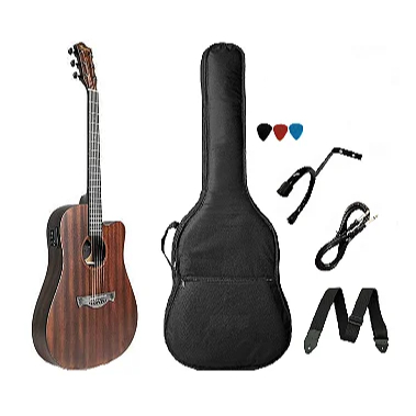 Kit Violão Aço Elétrico Tagima San Francisco Gran Reserva