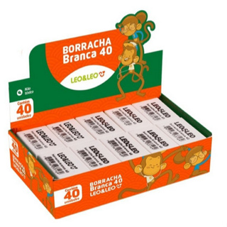 Borracha Branca Escolar N40 em Oferta na Shopee