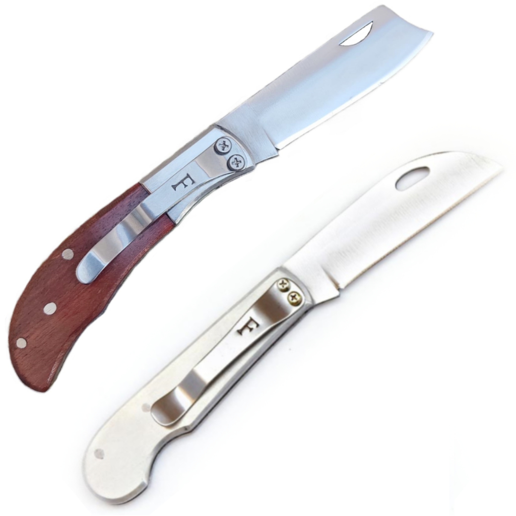 Kit Canivete Barretos 122 E 133 Artesanal Brasileiro, Aço Inox 420, Perfeito Para Caça Pesca Coleção Edc Dia a Dia Montaria, Agro Rural