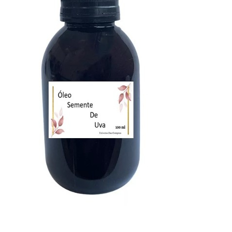 Oleo de semente de uva puro- 100ml- cosmeticos em Oferta na Shopee