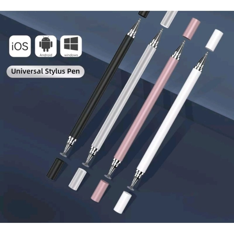Caneta Universal Para Celular e Tablet 2 em 1, Caneta e Pincel de Ótima Qualidade!