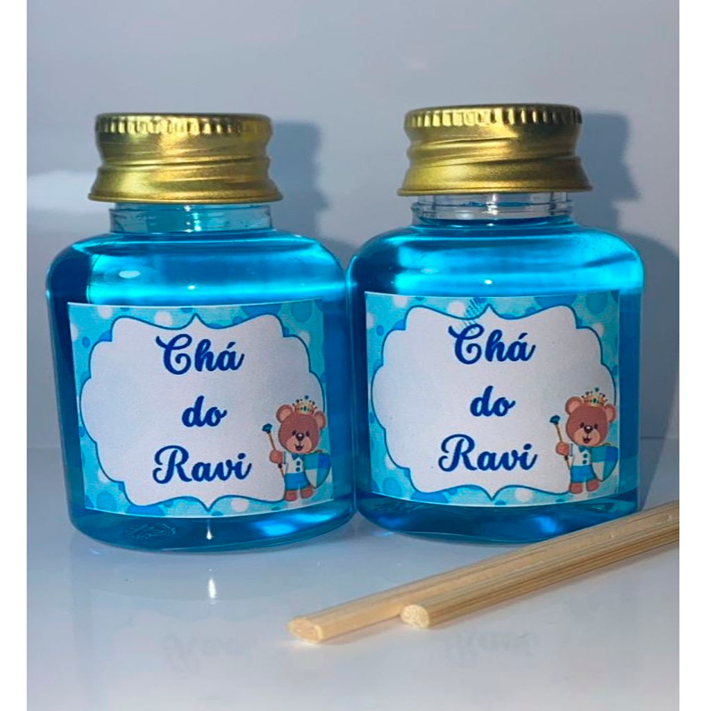 10 Mini Aromatizadores Lembrancinhas Com Personalização Aproximadamente 40 ml