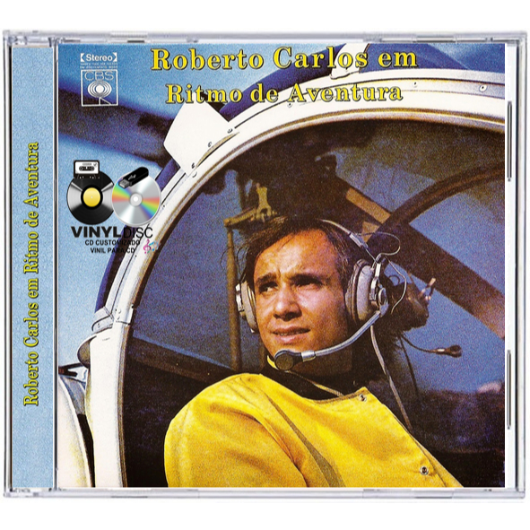 CD Roberto Carlos - Em Ritmo de Aventura 1967 / Edçao Vinyl Disc