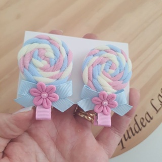 Laço de cabelo , parzinho laço de faixa, maria chiquinha, pirulito . em Oferta na Shopee