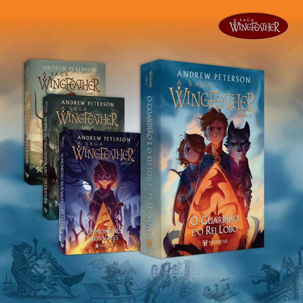 COLEÇÃO A SAGA WINGFEATHER completa 4 volumes | Andrew Peterson