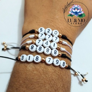 Pulseira Grabovoi Regulável Códigos Numéricos Místicos e Mágicos Numerologia em Oferta na Shopee
